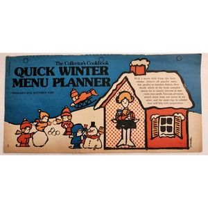 Woman's Day Collectors Cook Book Insert VTG Soups Stews Menus Lot of 4 - 60s 70s